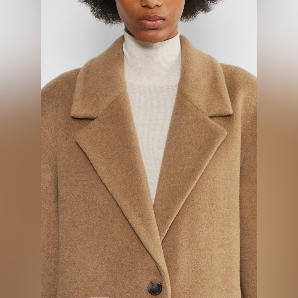 NWT Aritzia The Only Coat - (Re)Camel Wool - Picture 12 of 13